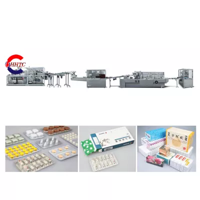 High-speed blister packing Machine, flow packing, cartoning packing, cellophone overwrapping line