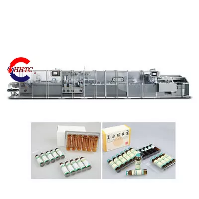 360J-ZHJ200  Oral liquid(Ampoule)special blister packaging Machine And cartoning Machine